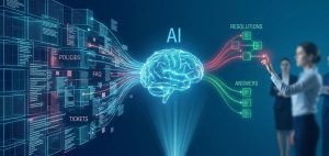 enterprise AI assistant customer support automation dashboard